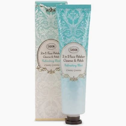 以色列 SABON 二合一臉部磨砂膏-薄荷 60ml